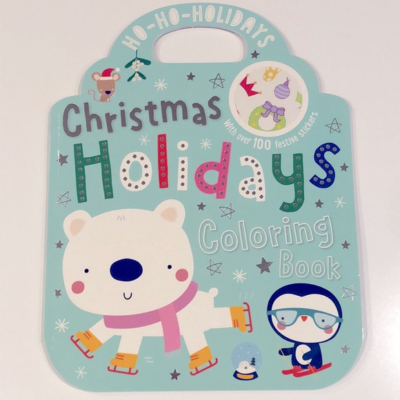 Target Children’s ABC Picture Book Christmas Holiday Coloring Book Bundle - Picture 12 of 12